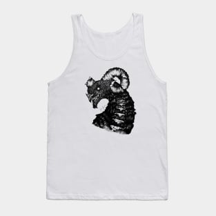 Hand Drawn Kaiju Tank Top